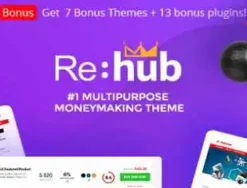 REHub v18.2 Price Comparison, Multi Vendor Marketplace Wordpress Theme